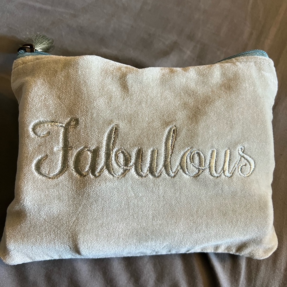 Mystery makeup bag .